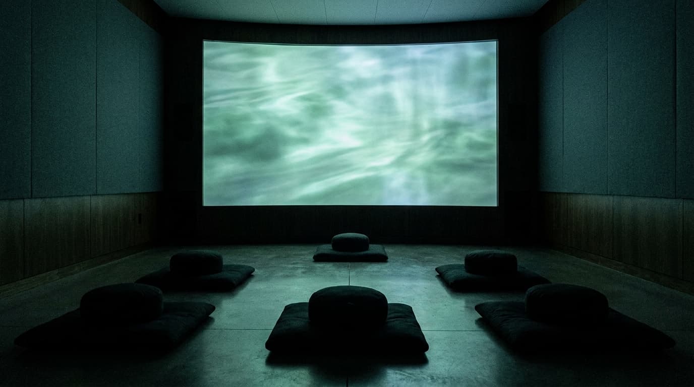 Filme zu den Bildern — Bildmeditation im dunklen Raum