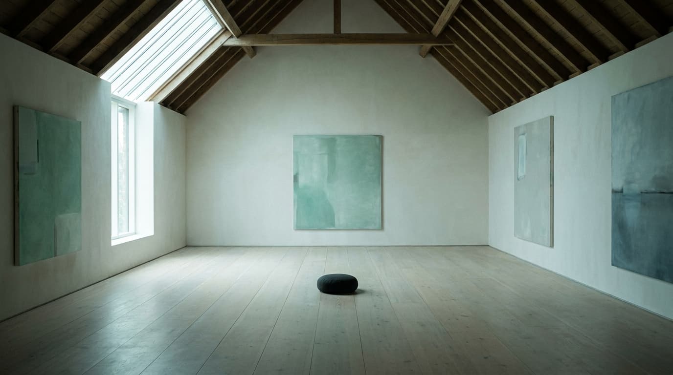 Der Ausstellungsraum im Haus 037